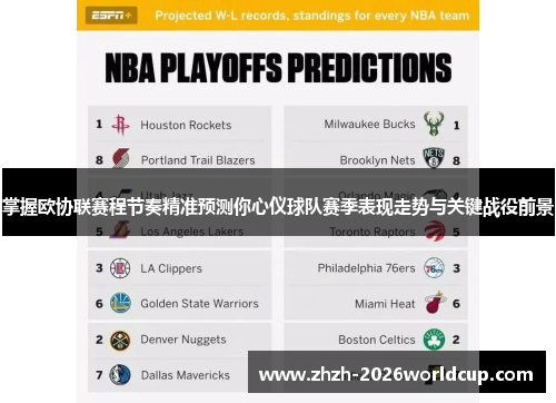 掌握欧协联赛程节奏精准预测你心仪球队赛季表现走势与关键战役前景 掌握欧协联赛程节奏精准预测你心仪球队赛季表现走势与关键战役前景